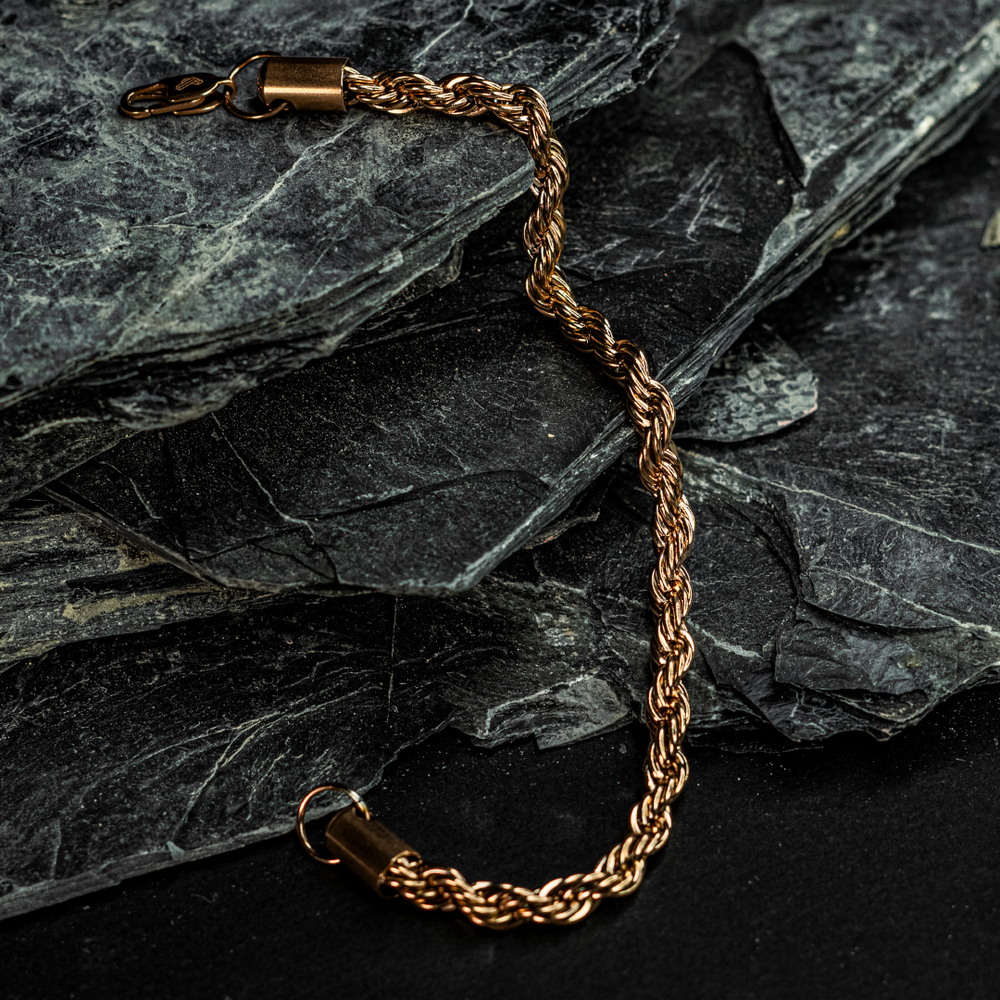 Pulsera Lazo Rosa Hombre