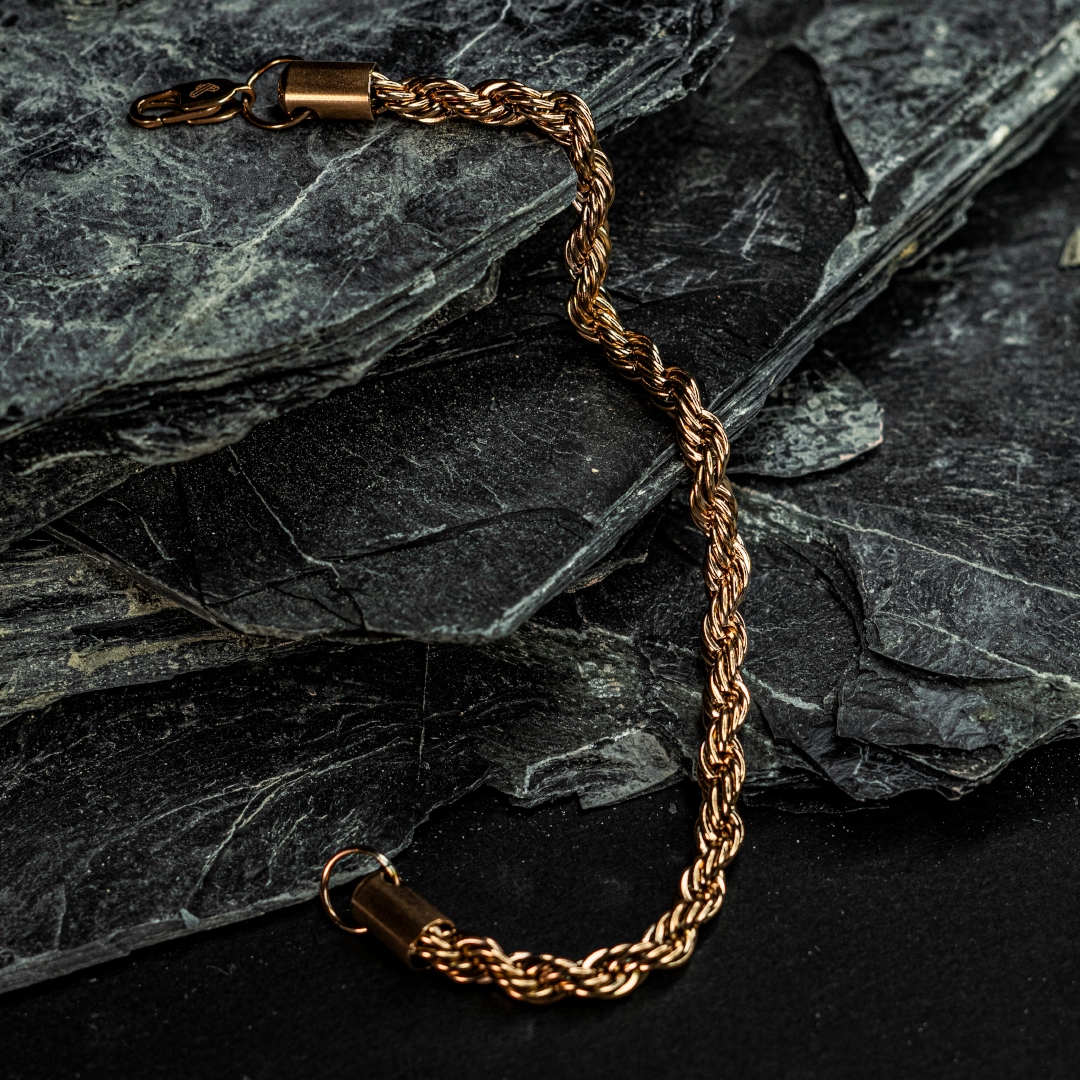 Pulsera Lazo Rosa Hombre